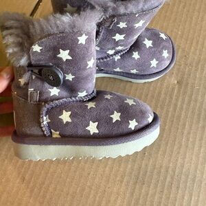 UGG Purple Starry Winter Boots
